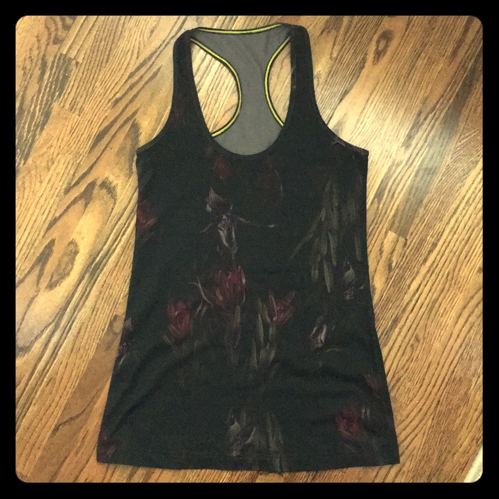 Lululemon flower tank